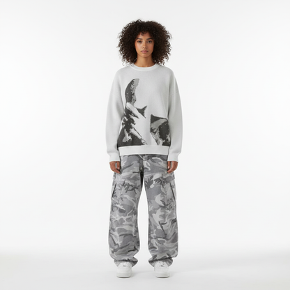 'No Regrets' Knitted Sweater