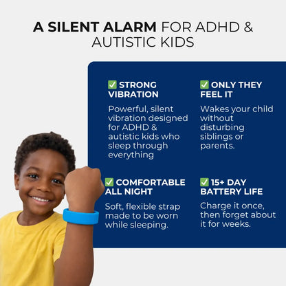 The Silent Vibrating Alarm for Deep Sleepers