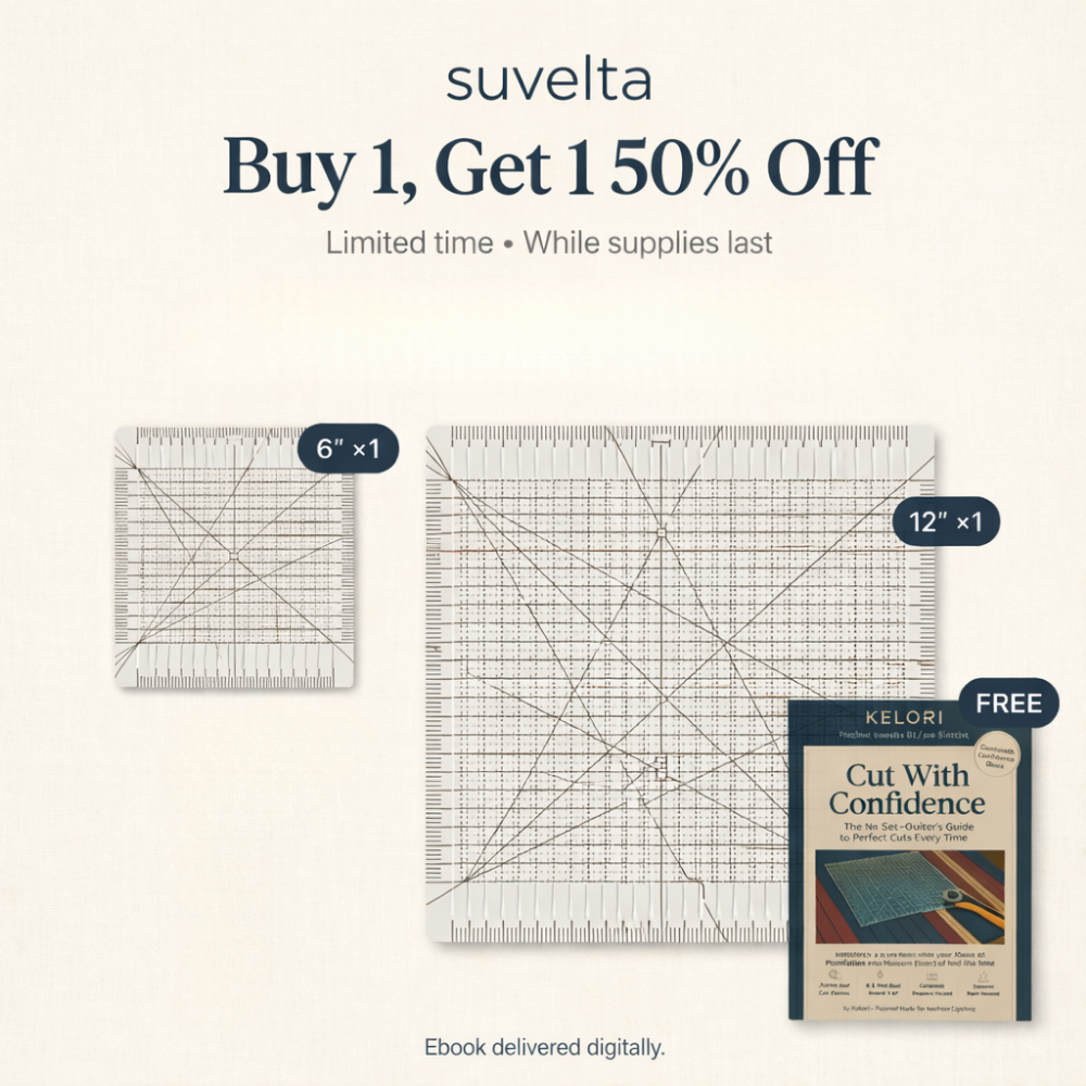 Quilting Ruler — Precision-Cut Every Strip, Every Time