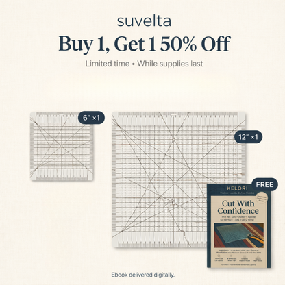 Quilting Ruler — Precision-Cut Every Strip, Every Time