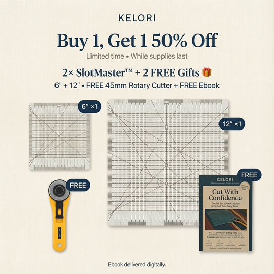 Quilting Ruler — Precision-Cut Every Strip, Every Time