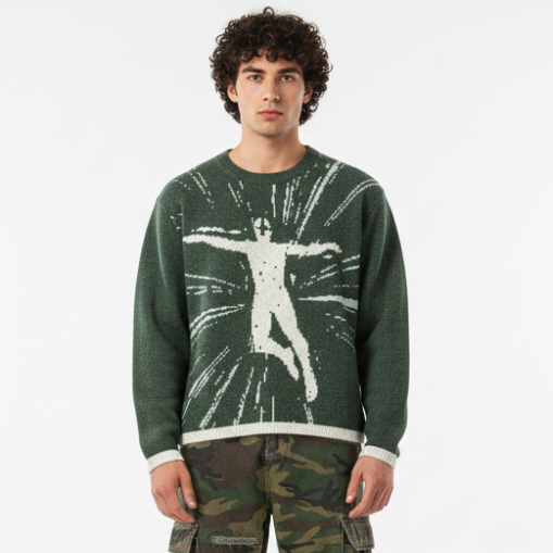 'Harajuku' Knitted Sweater