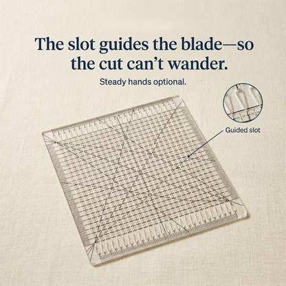 Quilting Ruler — Precision-Cut Every Strip, Every Time