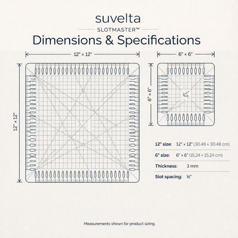 Quilting Ruler — Precision-Cut Every Strip, Every Time