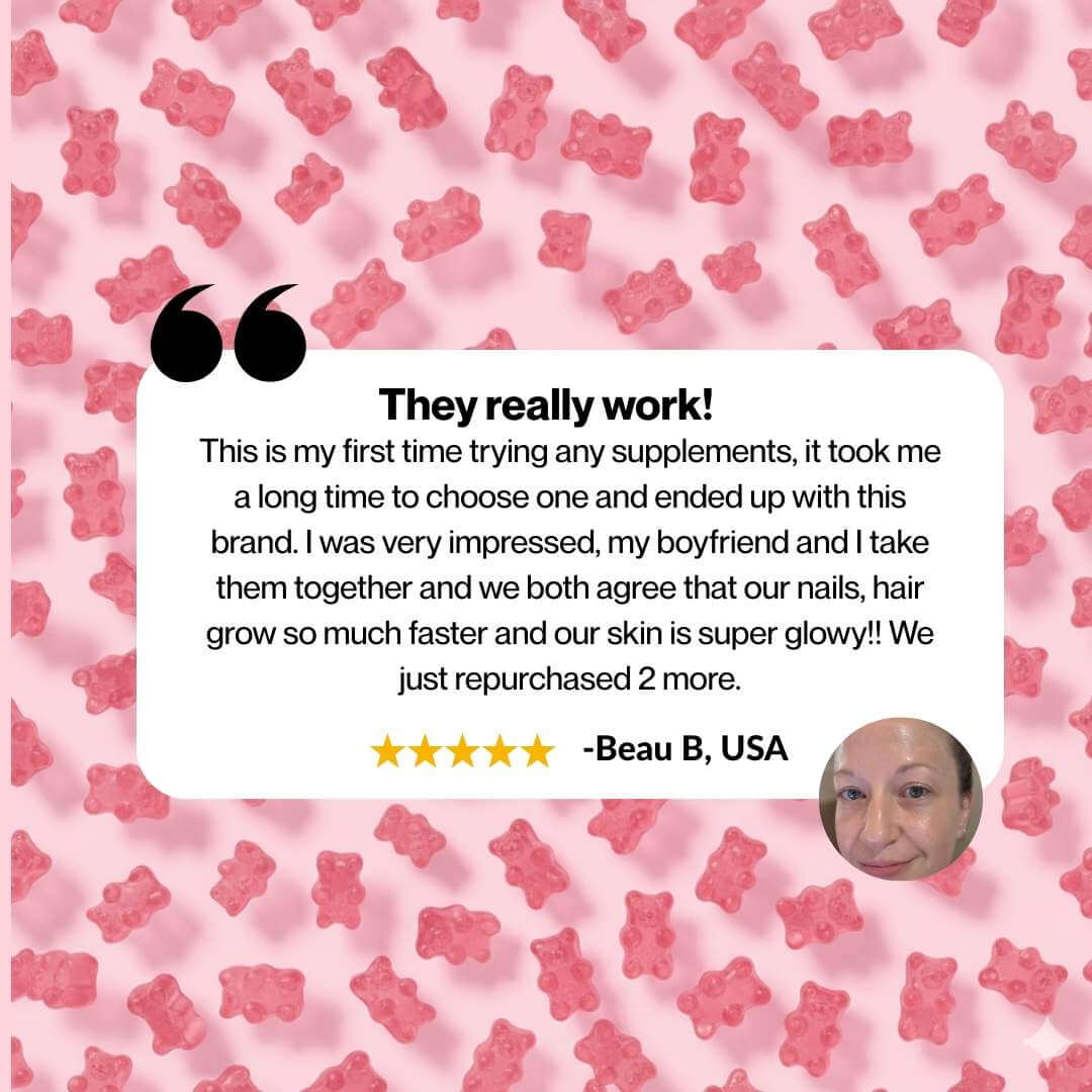 Suvelta Daily Glow — Strawberry Collagen Gummies