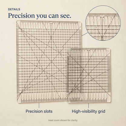 Quilting Ruler — Precision-Cut Every Strip, Every Time