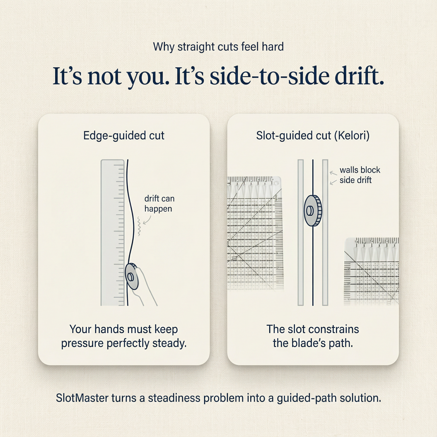 Quilting Ruler — Precision-Cut Every Strip, Every Time