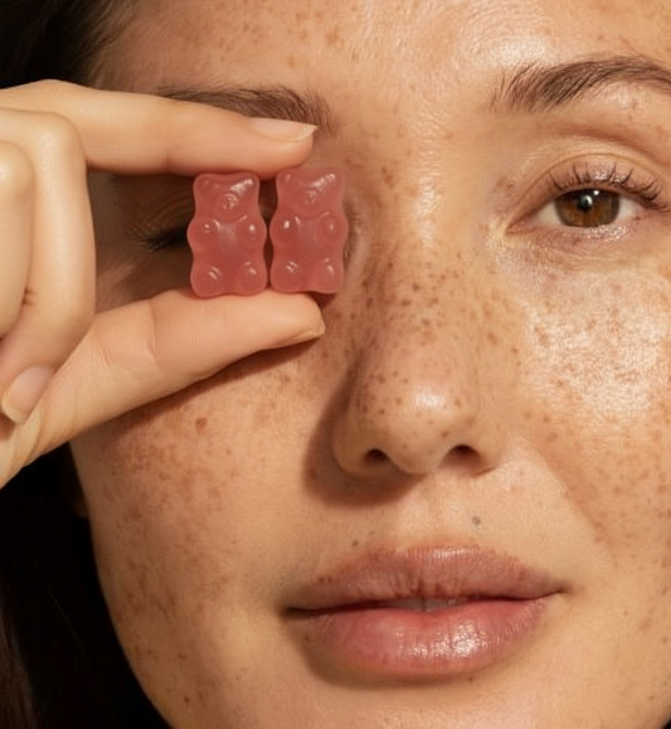 Suvelta Daily Glow — Strawberry Collagen Gummies