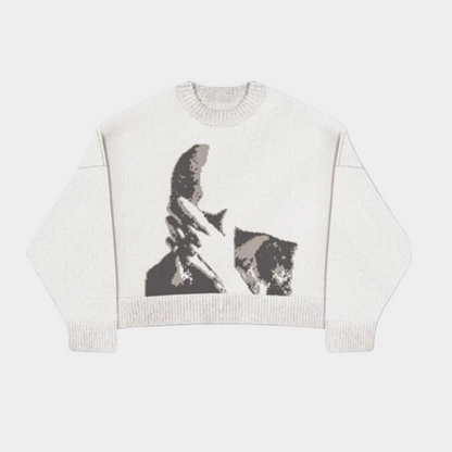 'No Regrets' Knitted Sweater
