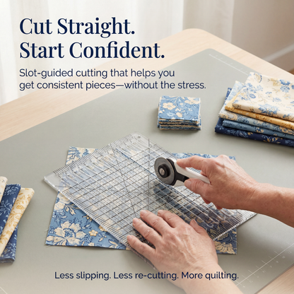 Quilting Ruler — Precision-Cut Every Strip, Every Time