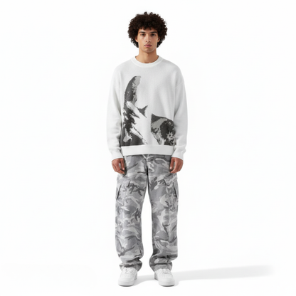 'No Regrets' Knitted Sweater