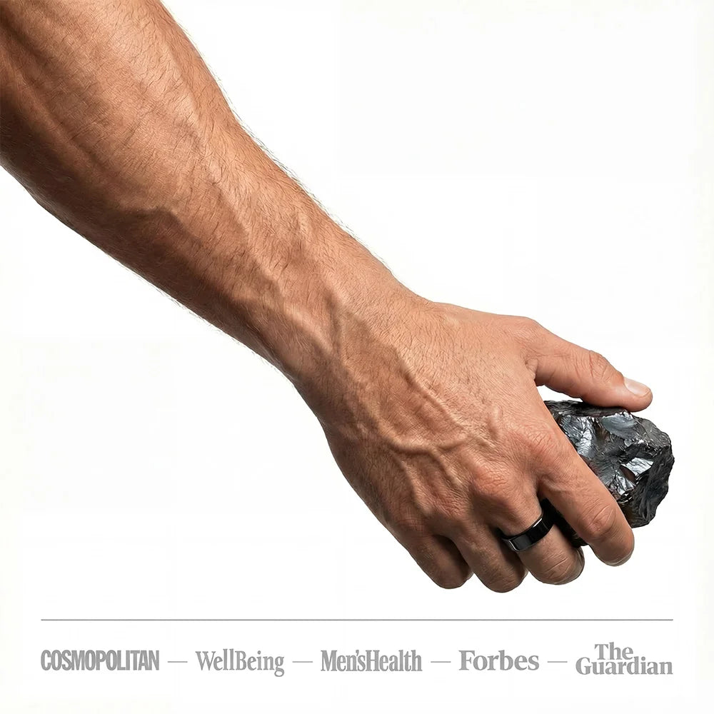 SUVELTA® HEMATITE RING