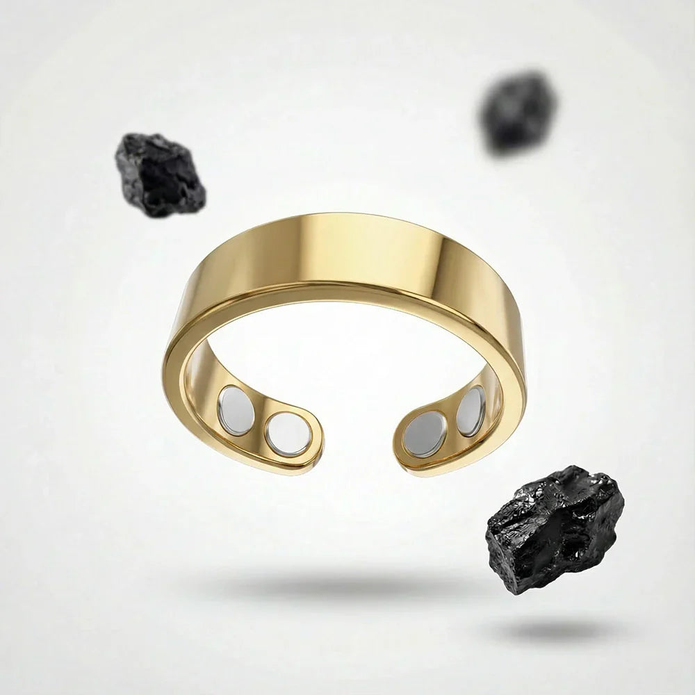 SUVELTA® HEMATITE RING