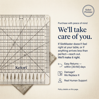 Quilting Ruler — Precision-Cut Every Strip, Every Time