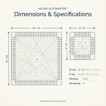 Quilting Ruler — Precision-Cut Every Strip, Every Time